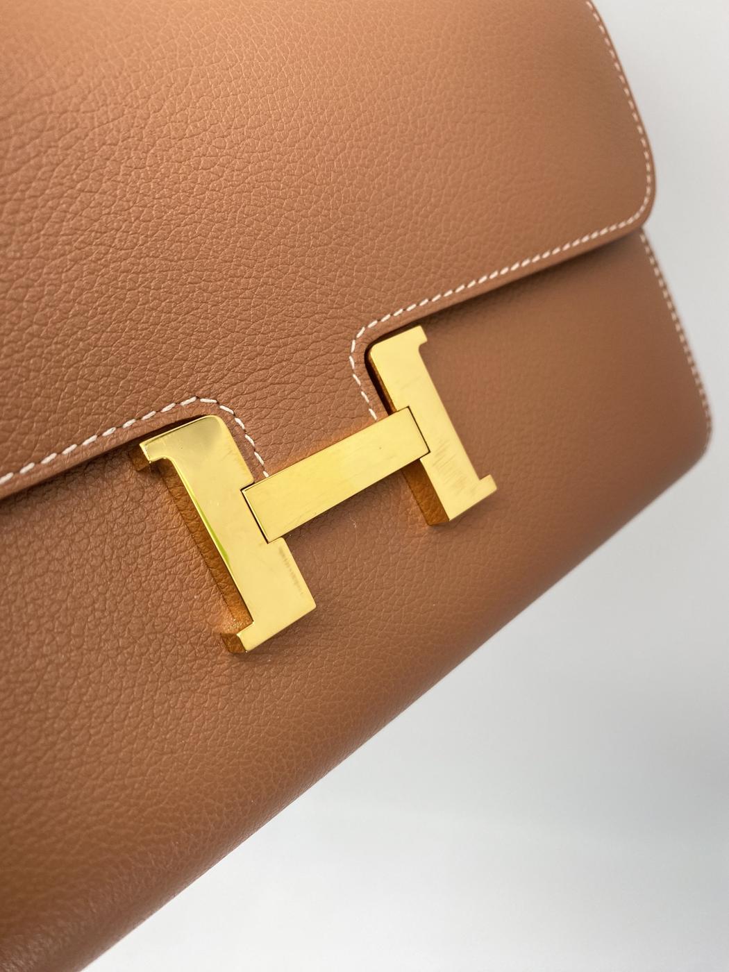 HERMES エルメス コンスタンス トゥーゴー ウォレット エプソン ゴールド金具 U刻印 2022年 管理番号：9169