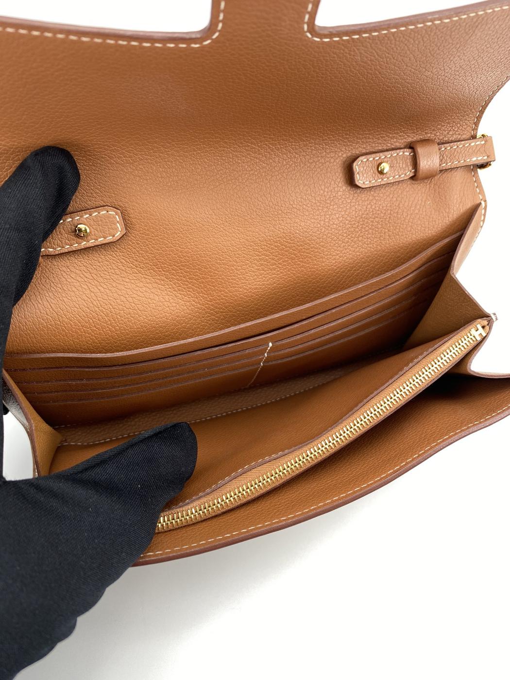 HERMES エルメス コンスタンス トゥーゴー ウォレット エプソン ゴールド金具 U刻印 2022年 管理番号：9169