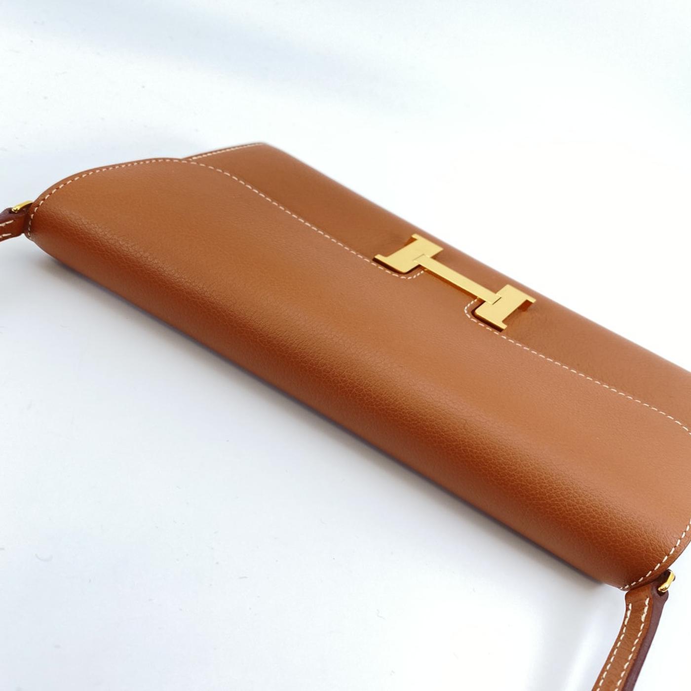 HERMES エルメス コンスタンス トゥーゴー ウォレット エプソン ゴールド金具 U刻印 2022年 管理番号：9169