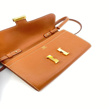 HERMES エルメス コンスタンス トゥーゴー ウォレット エプソン ゴールド金具 U刻印 2022年 管理番号：9169
