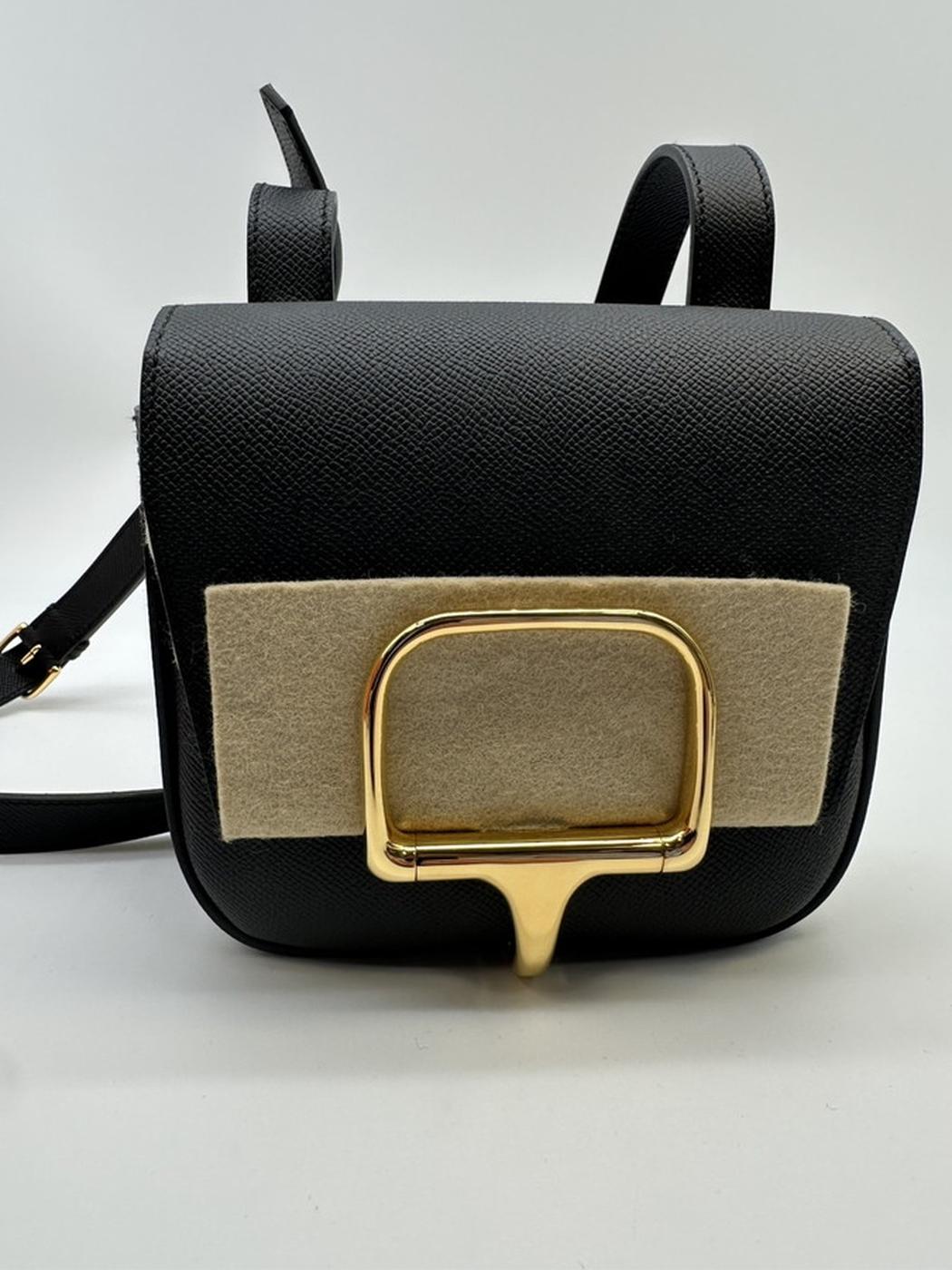 [Like New] Hermès Della Mini Bag, Noir/Gold Hardware, Unused, Reference Number: 9172
