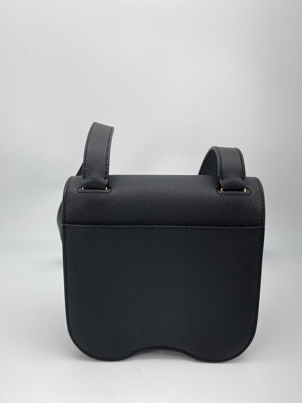 [Like New] Hermès Della Mini Bag, Noir/Gold Hardware, Unused, Reference Number: 9172