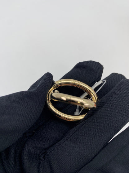 HERMES エルメス Satellite サテライト スカーフリング ゴールド 管理番号：9375