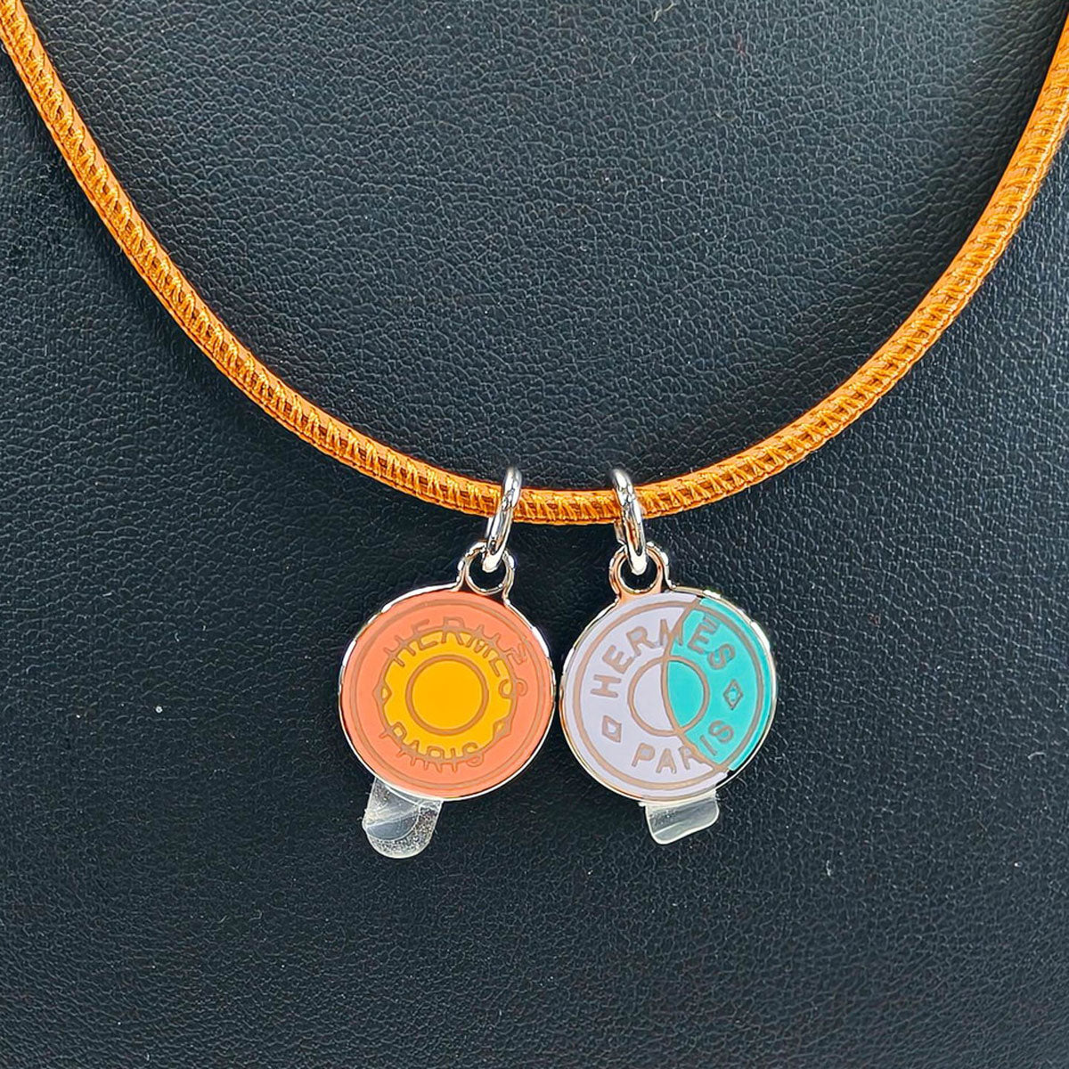 HERMES Necklace Sun and Moon Eclipse Control Number: 9719
