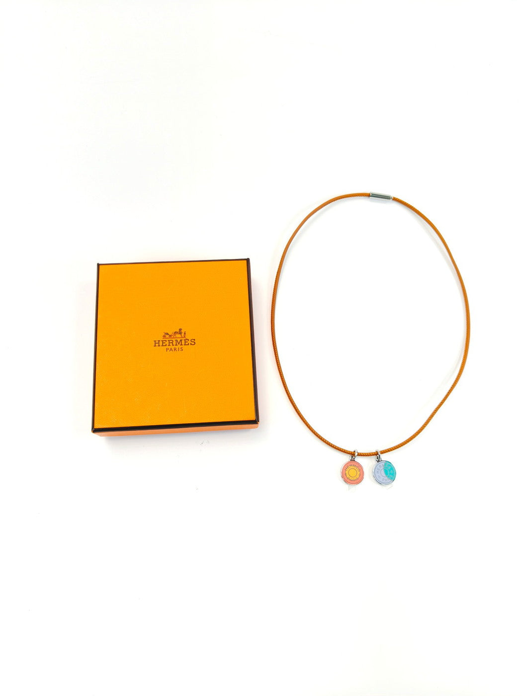 HERMES Necklace Sun and Moon Eclipse Control Number: 9719