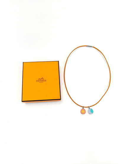 HERMES Necklace Sun and Moon Eclipse Control Number: 9719