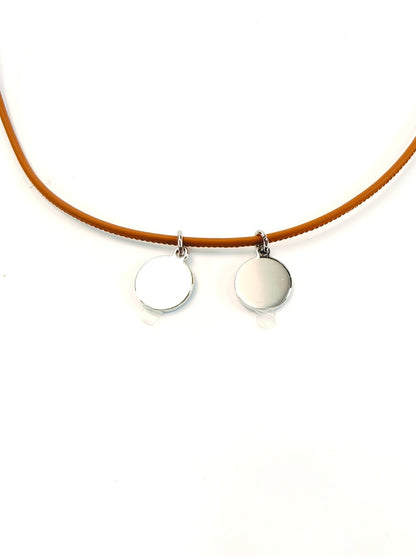HERMES Necklace Sun and Moon Eclipse Control Number: 9719