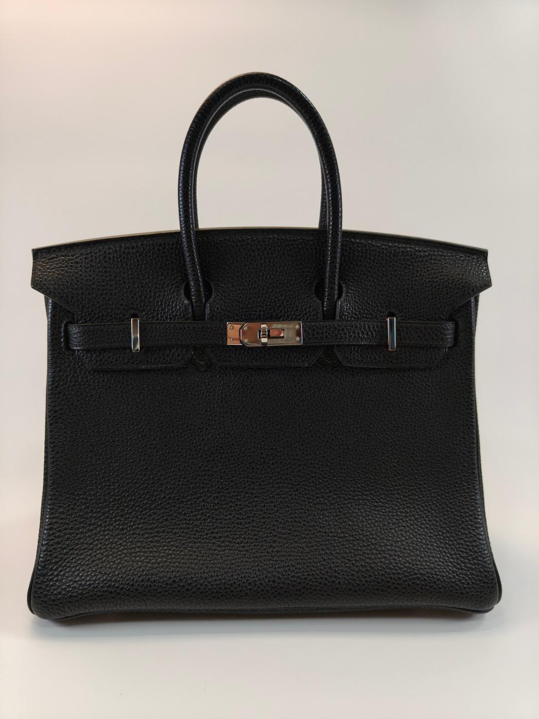 爱马仕 Birkin 25 Togo Caban 手提包 黑色 参考编号：9986