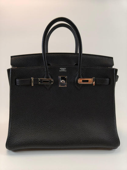 爱马仕 Birkin 25 Togo Caban 手提包 黑色 参考编号：9986