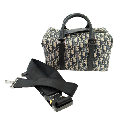 Christian Dior ディオール 2Way ハンドバッグ ショルダーバッグ DIOR LINGOT 26 トロッター シルバー金具 管理番号：10066