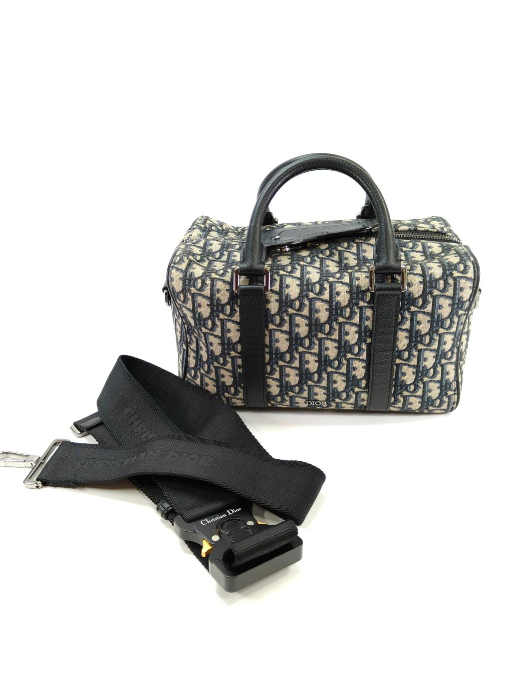 Christian Dior ディオール 2Way ハンドバッグ ショルダーバッグ DIOR LINGOT 26 トロッター シルバー金具 管理番号：10066