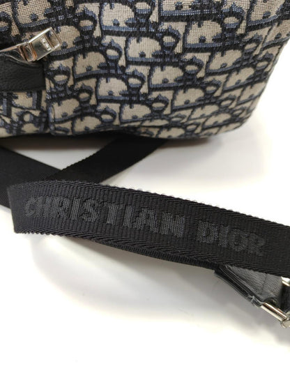 Christian Dior ディオール オブリーク バックパック リュック ネイビー 管理番号：11049