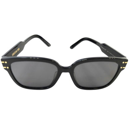 Christian Dior ディオール Signature S7F スクエアサングラス ブラック 管理番号：11091