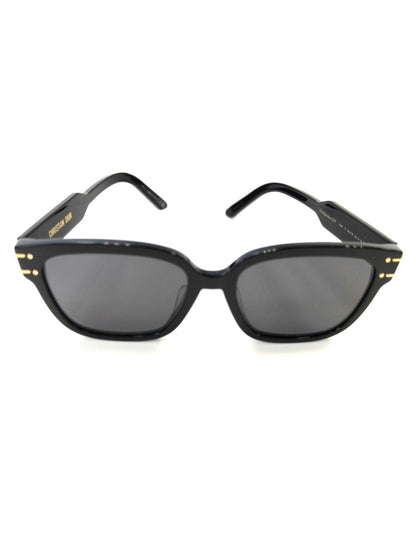 Christian Dior ディオール Signature S7F スクエアサングラス ブラック 管理番号：11091