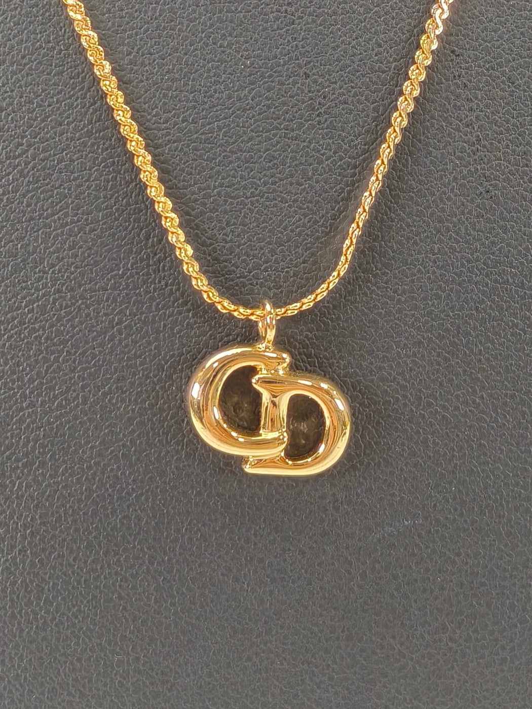Christian Dior 迪奥 CD标志项链 金色 款号：11098