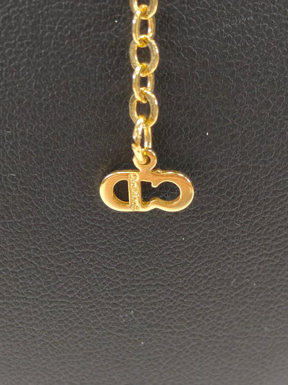 Christian Dior ディオール CDロゴ ネックレス ゴールド 管理番号：11109