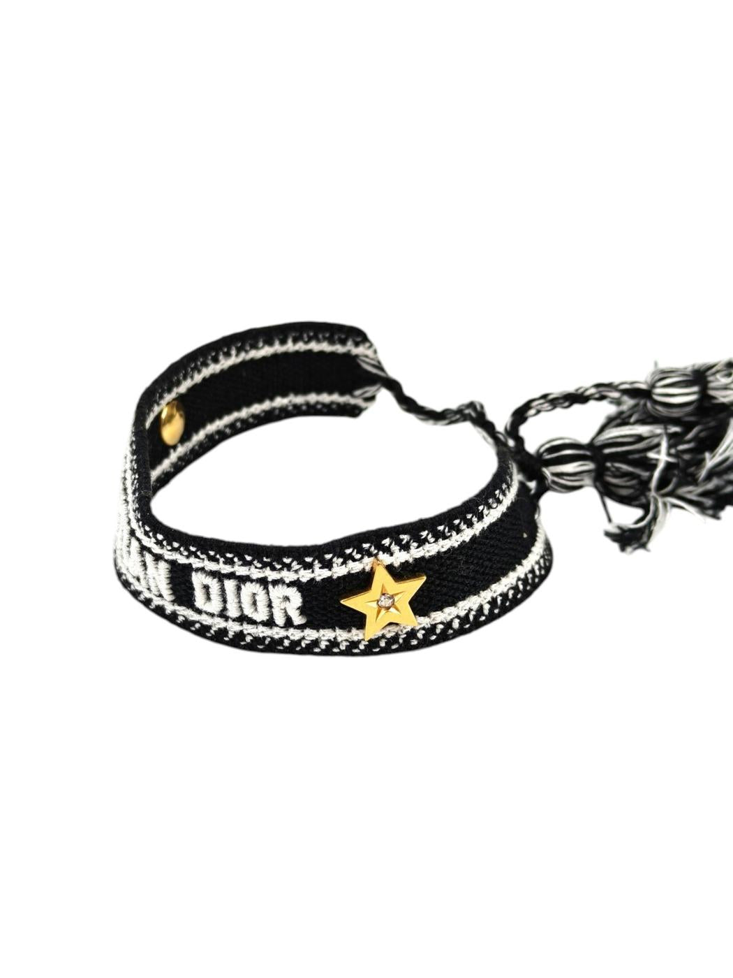 Dior ディオール バングル ブレスレット セット ブラック×ホワイト 管理番号：11270