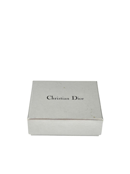 Christian Dior ディオール Dロゴ ピアス シルバー 管理番号：11342