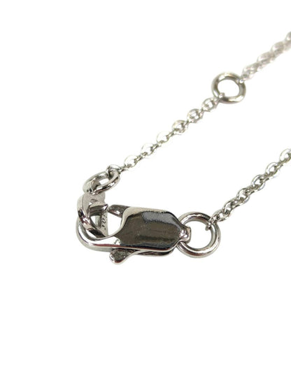 Dior ディオール ボタンモチーフ ネックレス シルバー 管理番号：11343
