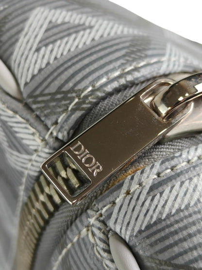 Dior ディオール ランゴ50 ボストンバッグ 2Way ショルダー付 グレー 管理番号：11349