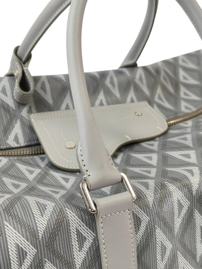 Dior ディオール ランゴ50 ボストンバッグ 2Way ショルダー付 グレー 管理番号：11349