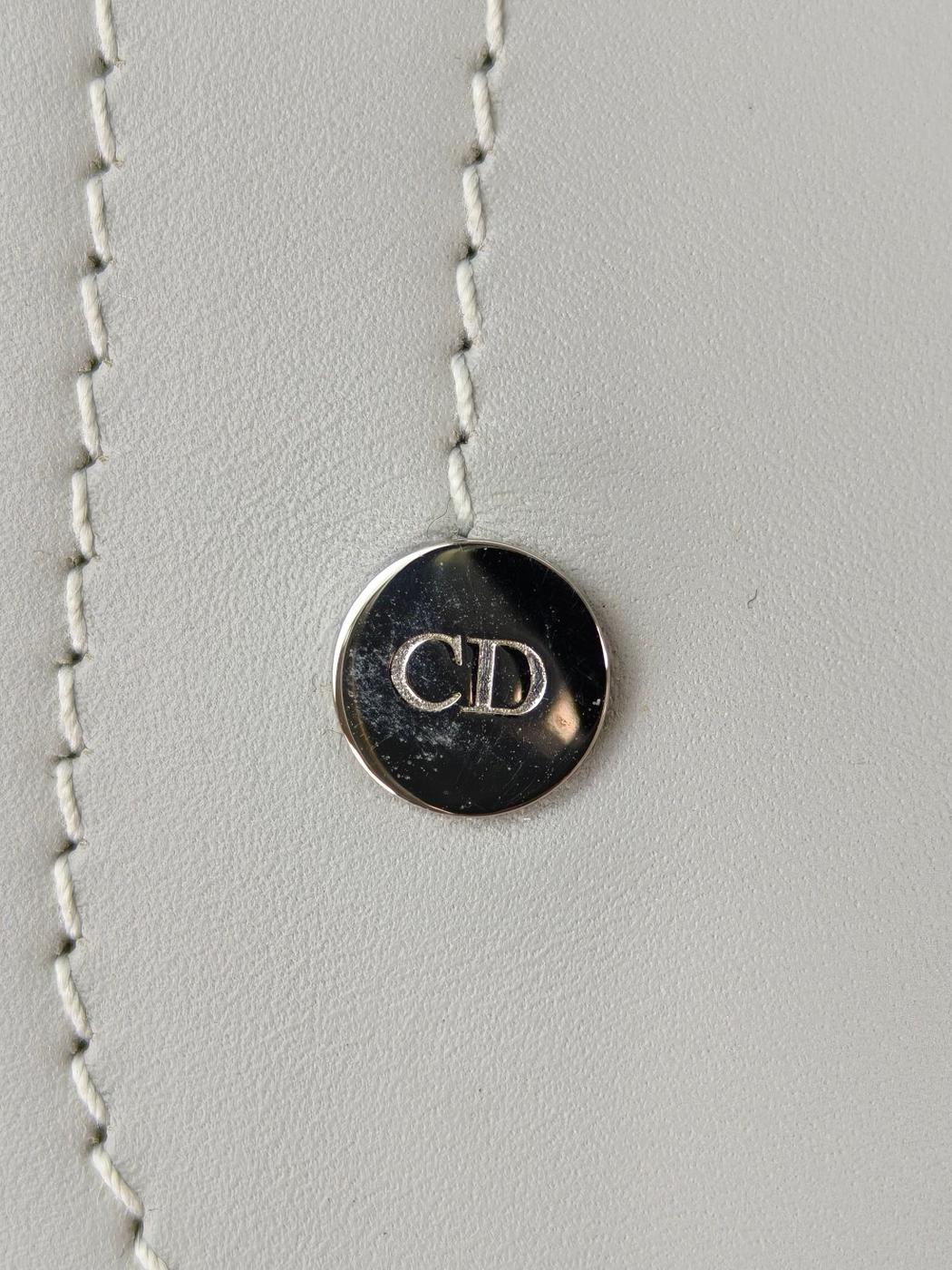 Dior ディオール ランゴ50 ボストンバッグ 2Way ショルダー付 グレー 管理番号：11349