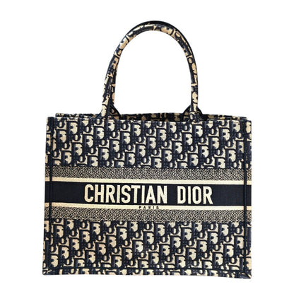 Dior 迪奥 Book Tote 中号托特包 海军蓝 型号：11401