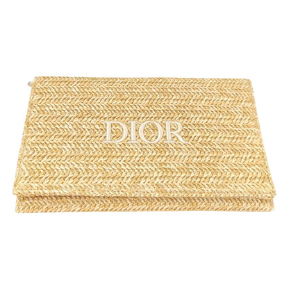 Dior ディオール ノベルティ クラッチバッグ ベージュ  管理番号：11541