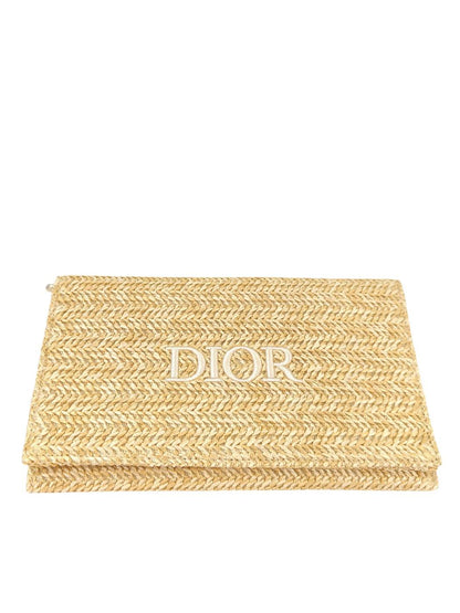 Dior ディオール ノベルティ クラッチバッグ ベージュ  管理番号：11541