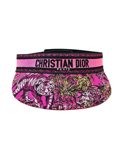 Dior ディオール タイガー D-Smash サンバイザー ピンク 管理番号：11605