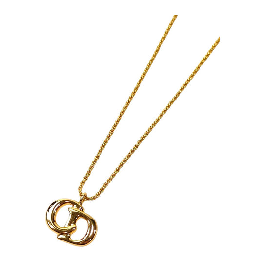 Dior CDロゴ付き ネックレス ゴールド ネックレス 金 管理番号：11766