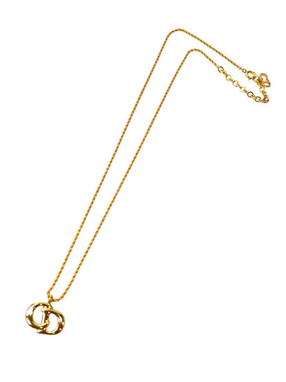 Dior CDロゴ付き ネックレス ゴールド ネックレス 金 管理番号：11766