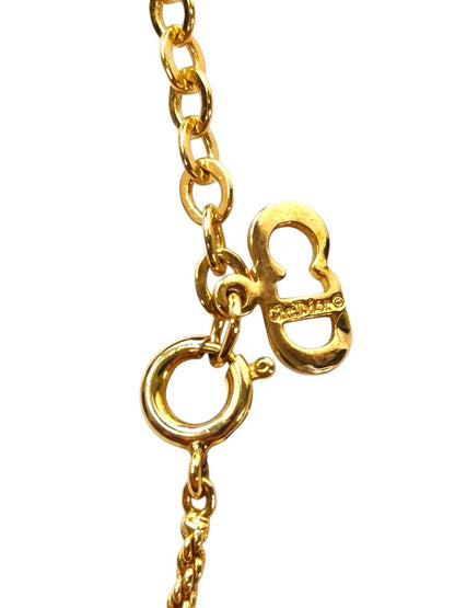 Dior CDロゴ付き ネックレス ゴールド ネックレス 金 管理番号：11766