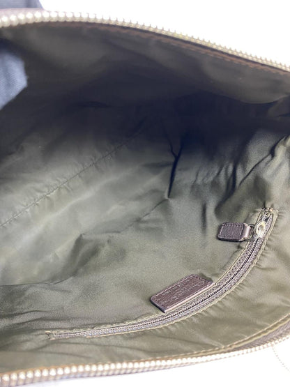 Christian Dior Trotter Logo 单肩包，棕色，货号：7200