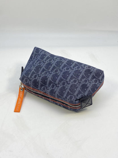 Christian Dior Flight Line Trotter 牛仔布化妆包，参考编号：7612