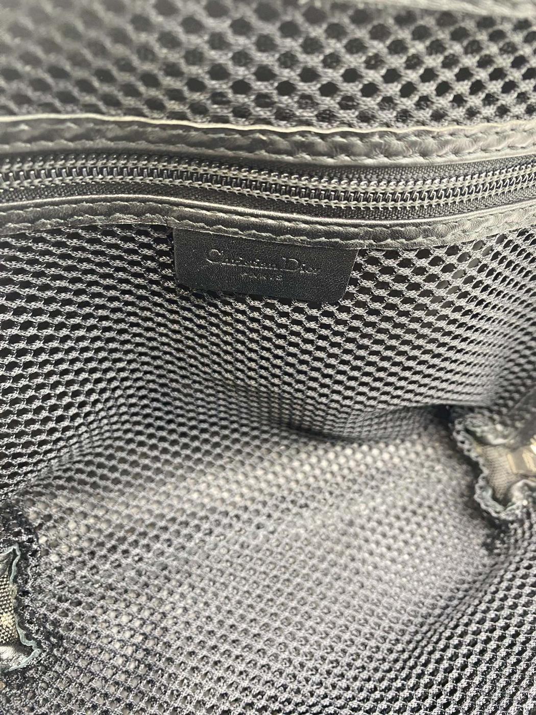 DIOR ディオール トロッターパターン ミニハンドバッグ ブラック 管理番号：8083