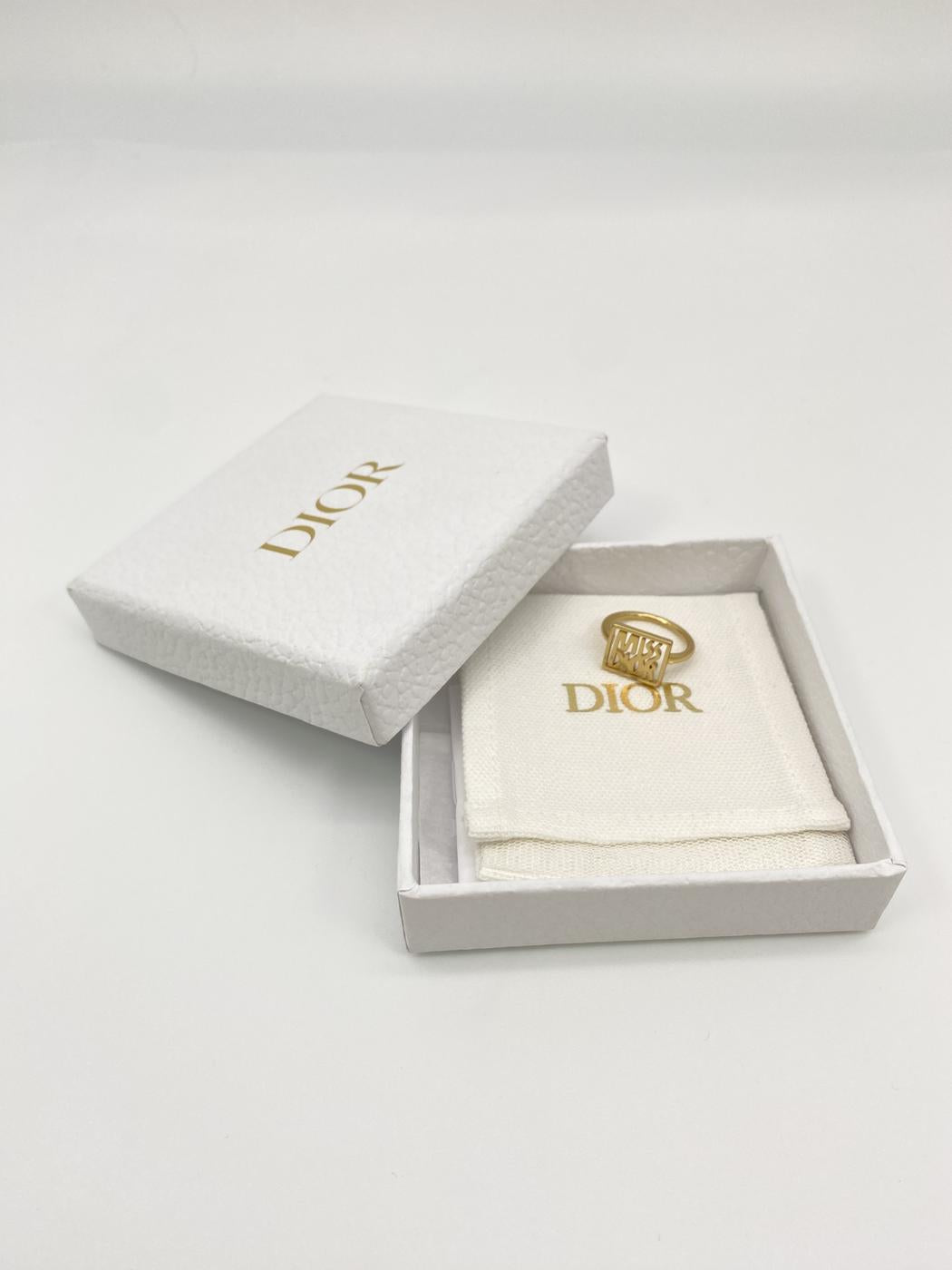 迪奥 Miss Dior 戒指，黄金材质，参考编号：8359