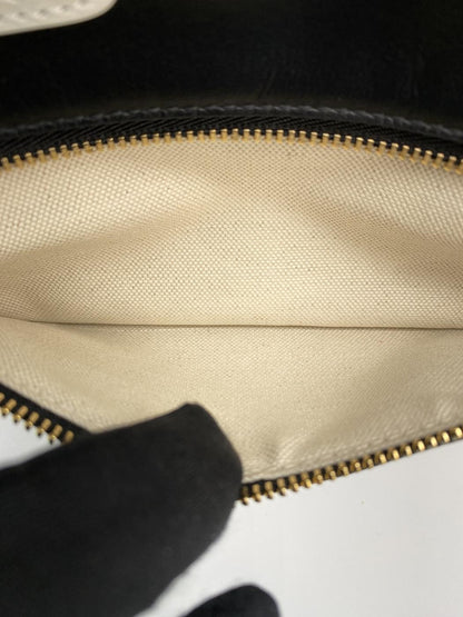 ディオール Christian Dior ハンドバッグ ショルダーバッグ ヴァイブ スモール ボーリングバッグ ブラック×ホワイト e58838a 管理番号：8903