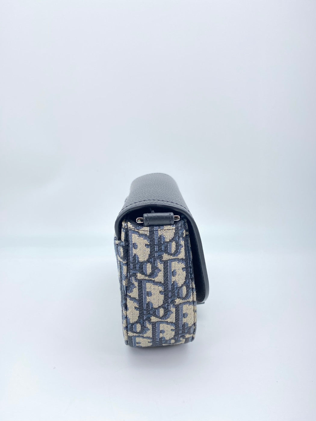 Dior Deal Oblique 马鞍形肩背包，黑色，参考编号：9258