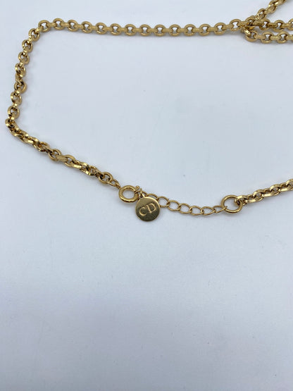 Dior ディオール クチュール コスチュームジュエリー ウサギ型 ネックレス ゴールド 希少 管理番号：9364