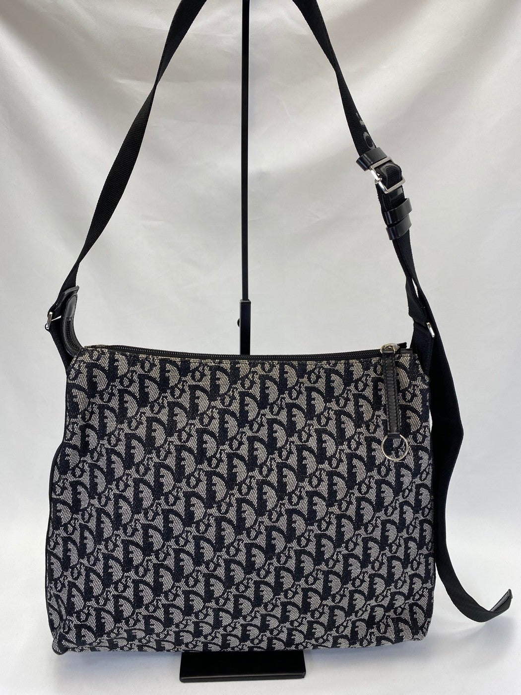 Dior Trotter 斜挎包，海军蓝，货号：9535