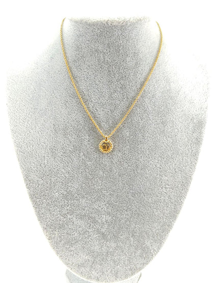 クリスチャンディオール Christian Dior CD ロゴ ヴィンテージ ネックレス ゴールド 管理番号：9959