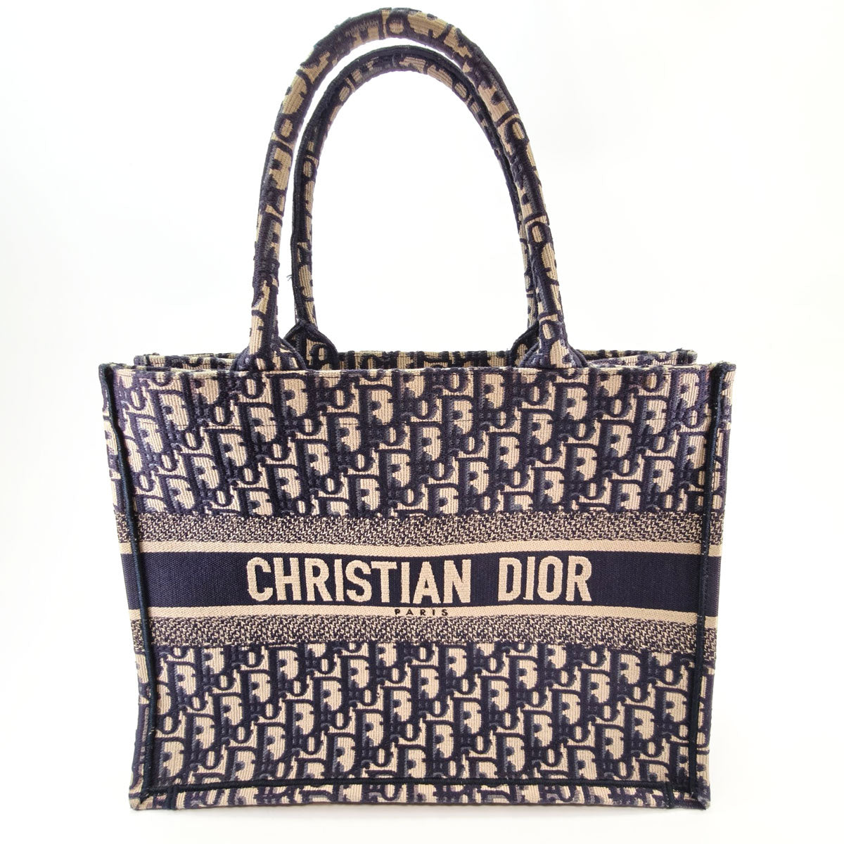 Dior Trotter Book Tote 中号手提包 M1296ZRIW_M828 海军蓝 控制编号：9988
