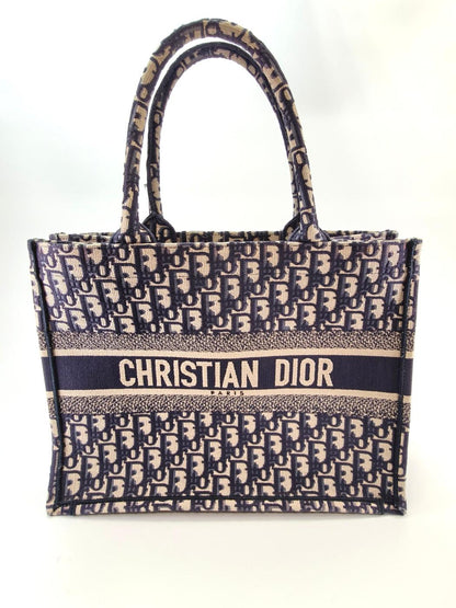 Dior Trotter Book Tote 中号手提包 M1296ZRIW_M828 海军蓝 控制编号：9988