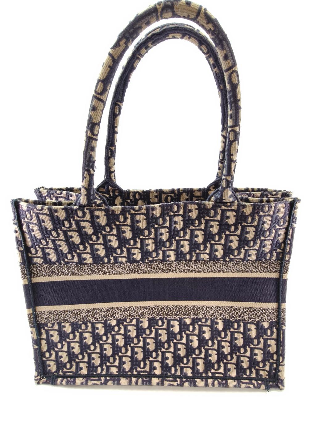 Dior Trotter Book Tote 中号手提包 M1296ZRIW_M828 海军蓝 控制编号：9988