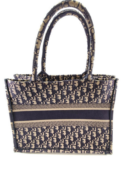 Dior Trotter Book Tote 中号手提包 M1296ZRIW_M828 海军蓝 控制编号：9988