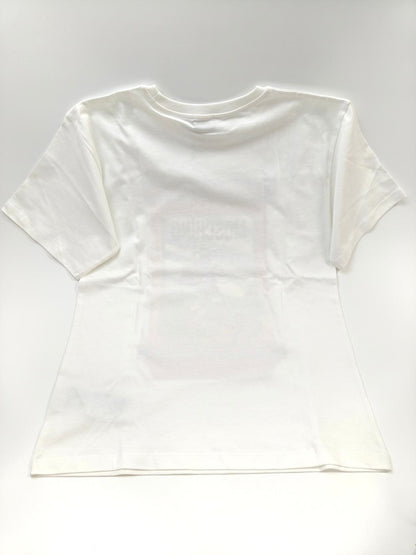 MOSCHINO 棉质泰迪印花T恤，白色，14码，参考编号：10282