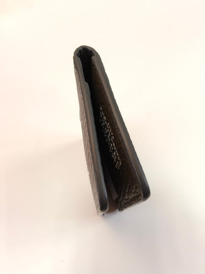 Maison Margiela Card Holder Slim 2, bifold card case, dark gray. Reference number: 10304.