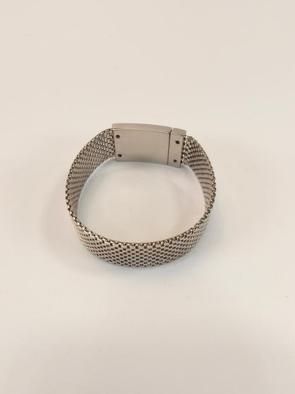 PRADA プラダ メッシュ ブレスレット シルバー 管理番号：10347