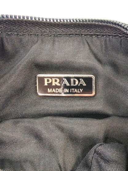 PRADA 尼龙单肩包 Hobo 包配件袋 NERO 黑色 控制编号：10444